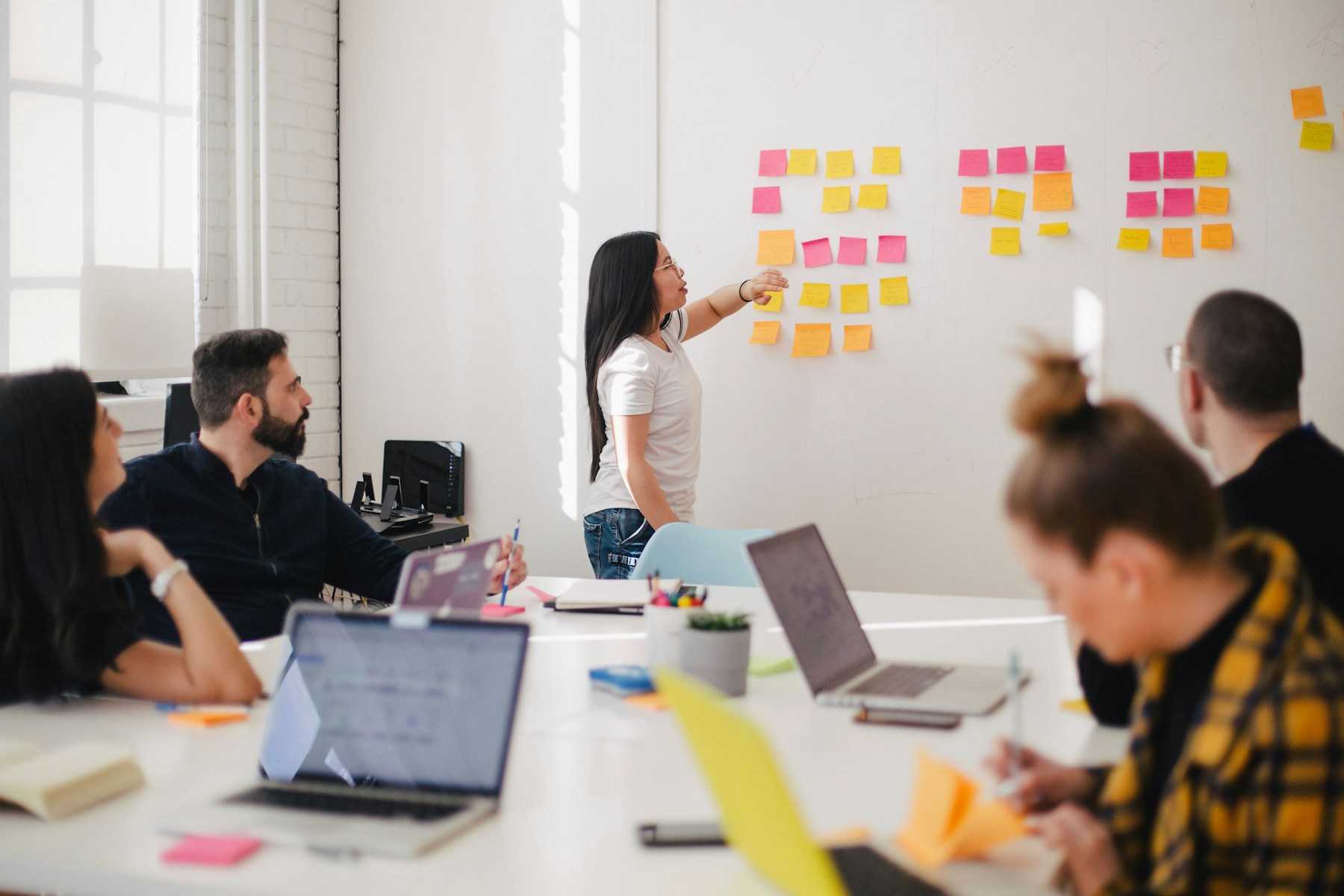 Studio planning session for connected brand and product thinking